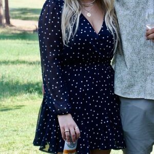 Polka Dot Babydoll Dress